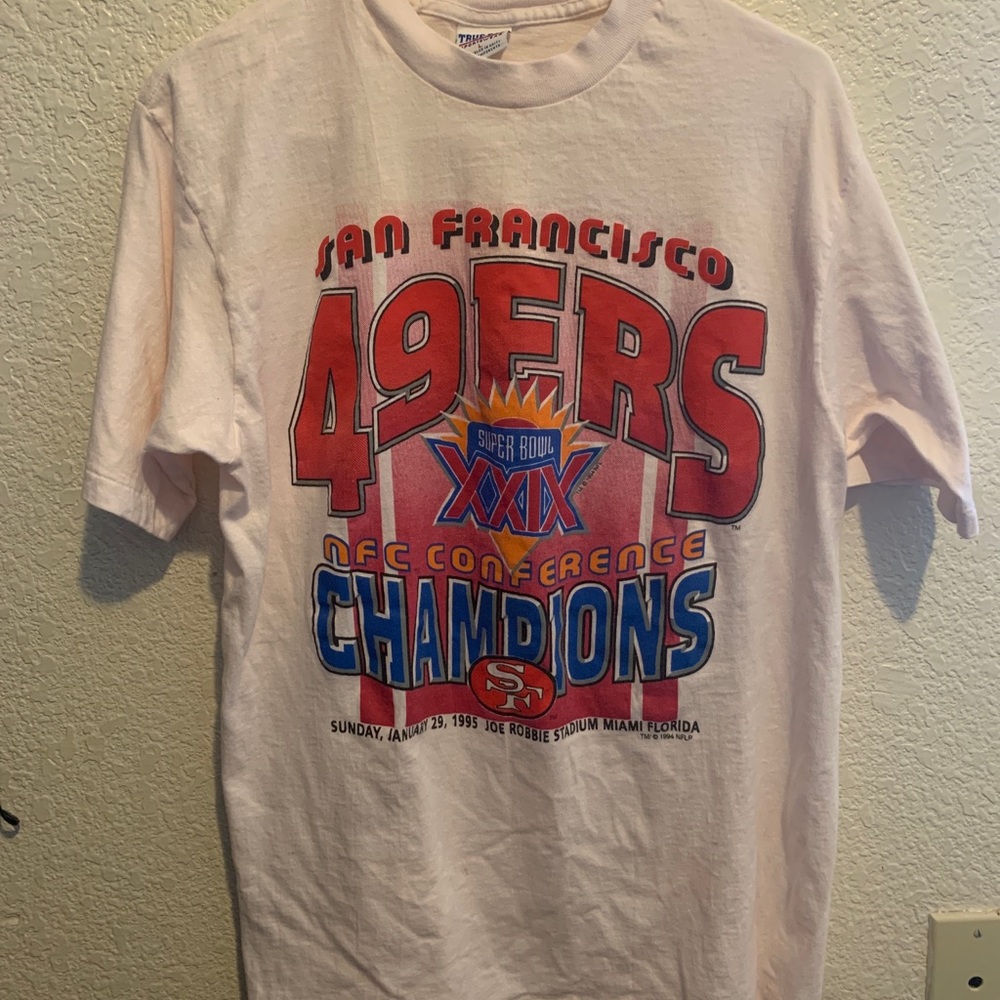 Vint 1994 San Francisco 49ers NFC Champions Shirt